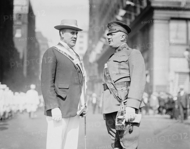 Col. E.C. Young, Col. Milton J. Forman, Chicago, 1916. Creator: Bain News Service.