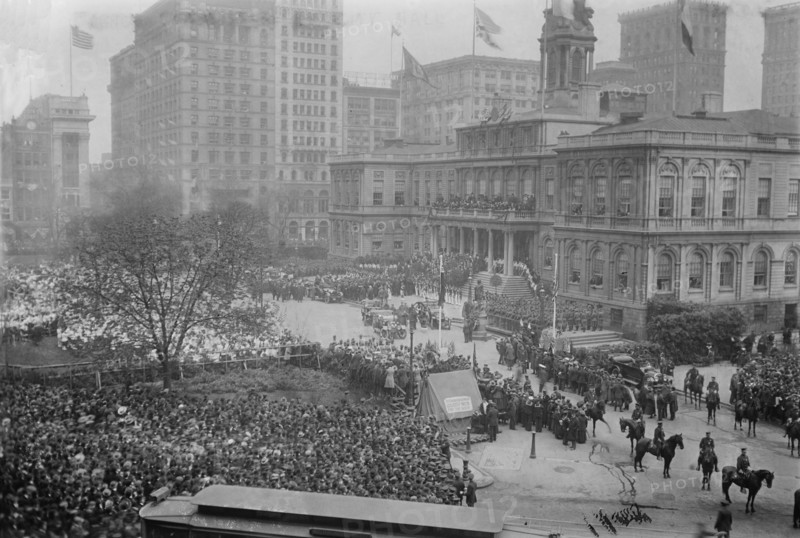 French Commission at City Hall, between c1915 and c1920. Creator: Bain News Service.