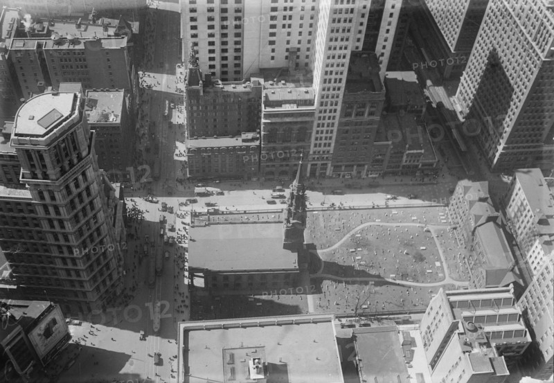 From Woolworth Building, between c1915 and c1920. Creator: Bain News Service.