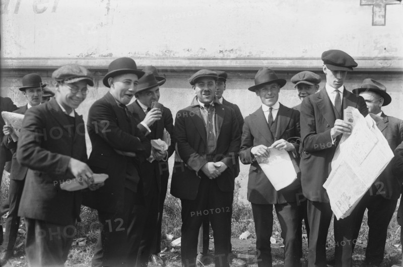 Outside Ebbets Field, between c1915 and c1920. Creator: Bain News Service.
