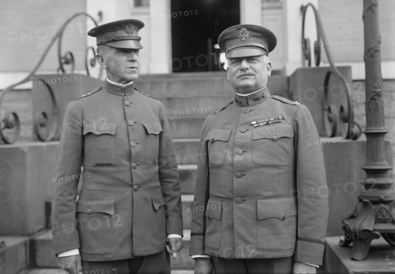 Gen. R.M. Bullard & Col. Wm Weigel, between c1915 and c1920. Creator: Bain News Service.