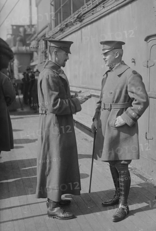 Generals Vanderbilt & O'Ryan, between c1915 and c1920. Creator: Bain News Service.