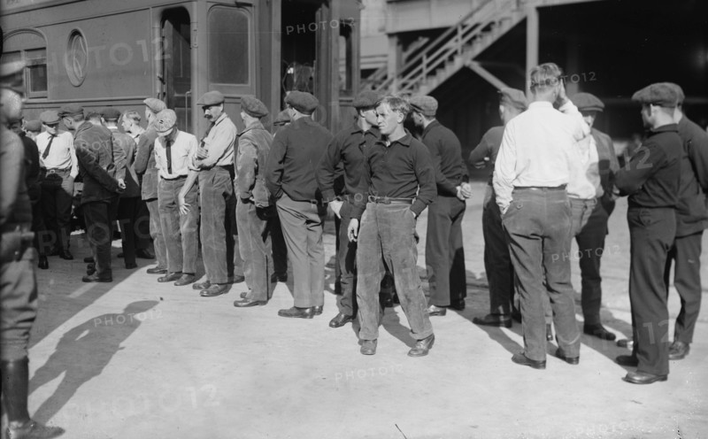 Germans at Hoboken, 1919. Creator: Bain News Service.