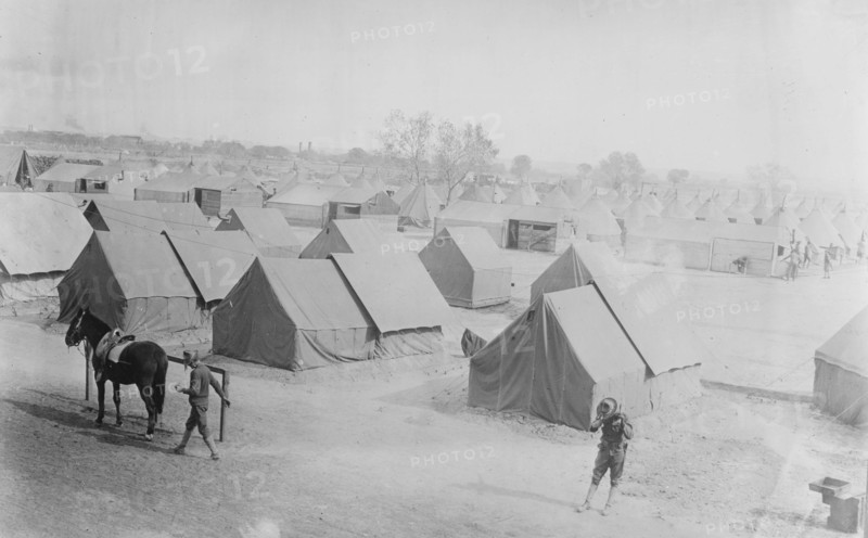 Texas City Camp, between c1910 and c1915. Creator: Bain News Service.