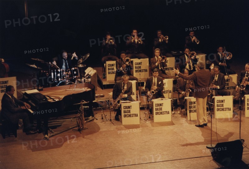 Count Basie Orchestra, Northampton, England, 1989. Creator: Brian Foskett.