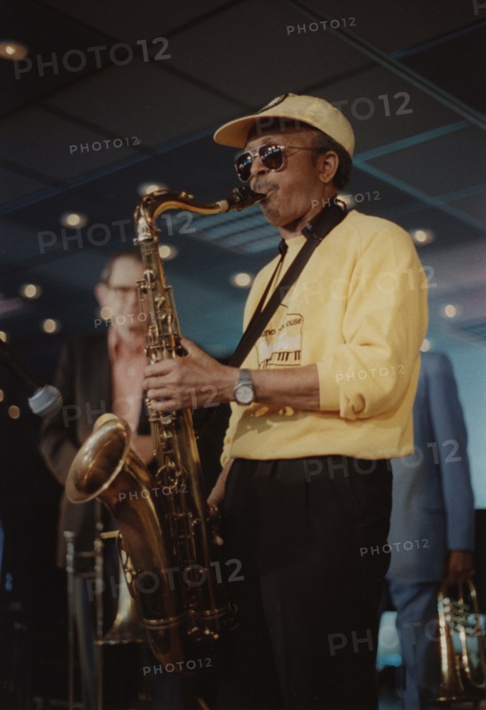 Jimmy Heath, Jazz Inn Party, Nordwijk, Netherlands, 1989. Creator: Brian Foskett.
