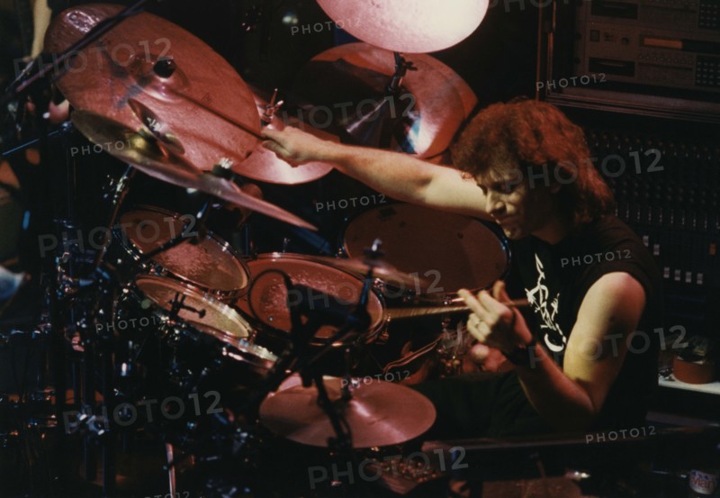 Dave Weckl, Cambridge Corn Exchange, Cambridge, 1992. Creator: Brian Foskett.