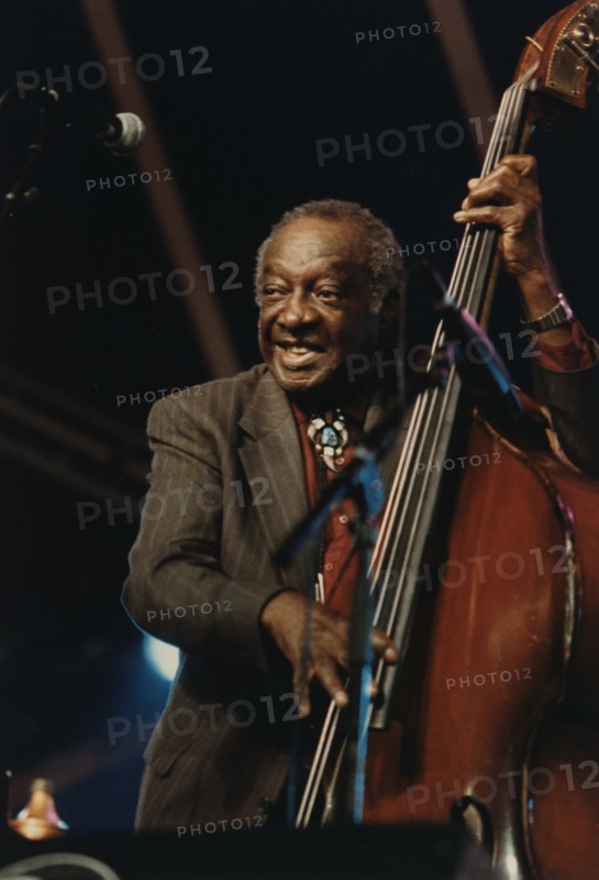 Milt Hinton, North Sea Jazz Festival, Netherlands 1991. Creator: Brian Foskett.