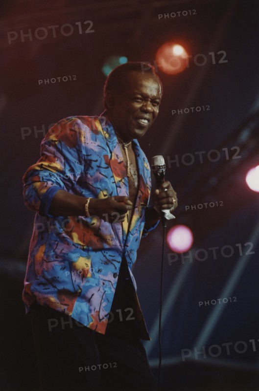 Lou Rawls, North Sea Jazz Festival, Netherlands, 1992. Creator: Brian Foskett.