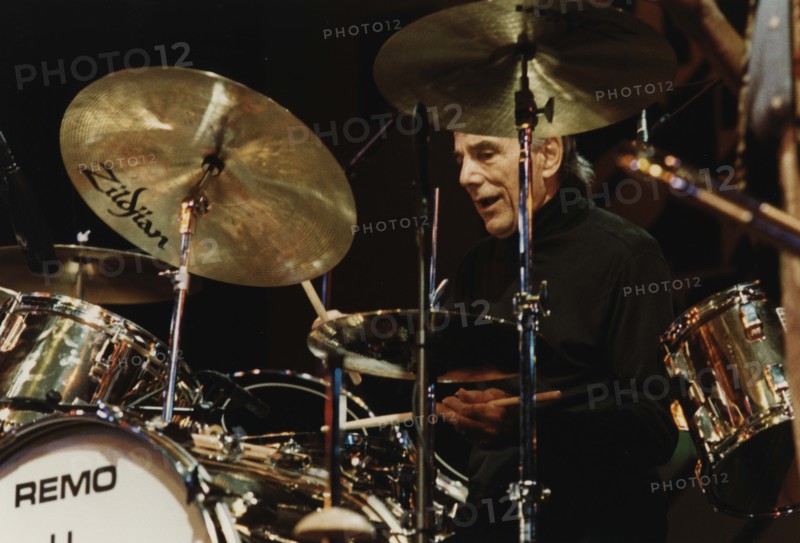 Louis Belson,  Benny Carter's Swing America, North Sea Jazz Festival, Netherlands 1991. Creator: Brian Foskett.