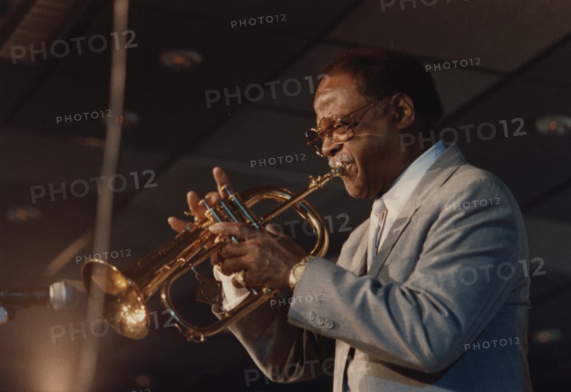 Clark Terry, Jazz Inn Party, Nordwijk, Netherlands, 1989. Creator: Brian Foskett.