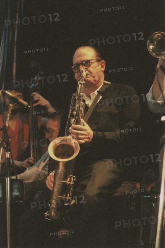 Al Cohn, Edinburgh Jazz Festival, 1987. Creator: Brian Foskett.