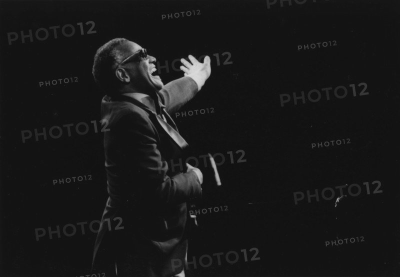 Ray Charles, Capital Radio Jazz Festival, Knebworth, 1982. Creator: Brian Foskett.