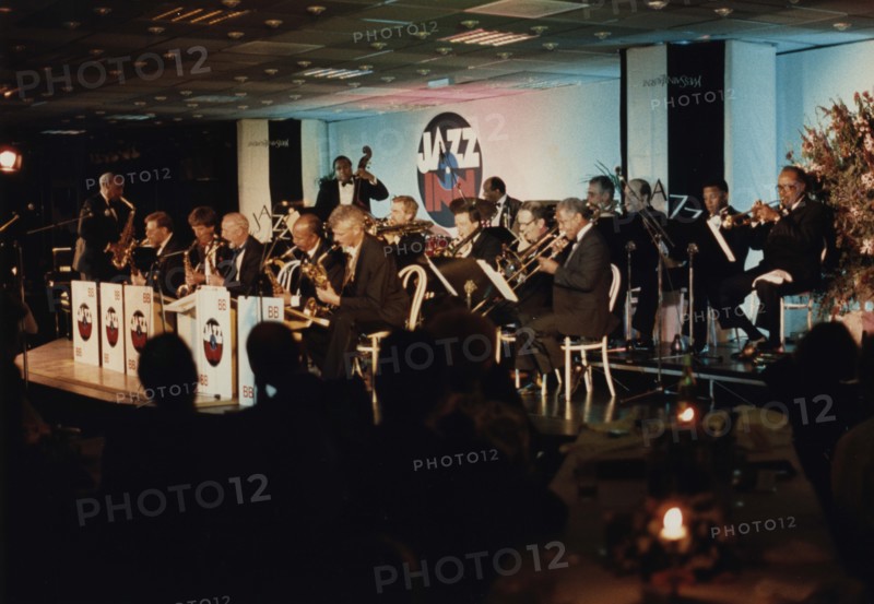 Benny Carter and Big Band, Jazz Inn Party, Nordwijk, Netherlands, 1989. Creator: Brian Foskett.