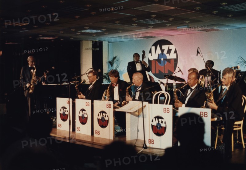 Benny Carter and Big Band, Jazz Inn Party, Nordwijk, Netherlands, 1989. Creator: Brian Foskett.
