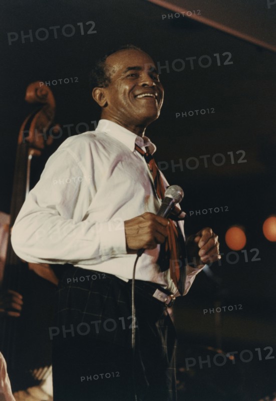 Jon Hendricks, North Sea Jazz Festival, Netherlands, 1991. Creator: Brian Foskett.