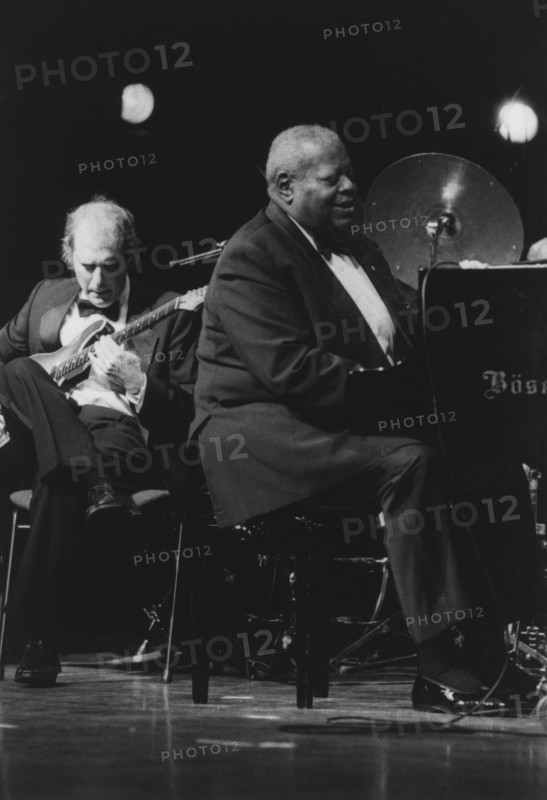 Oscar Peterson, North Sea Jazz Festival, Netherlands, 1995. Creator: Brian Foskett.