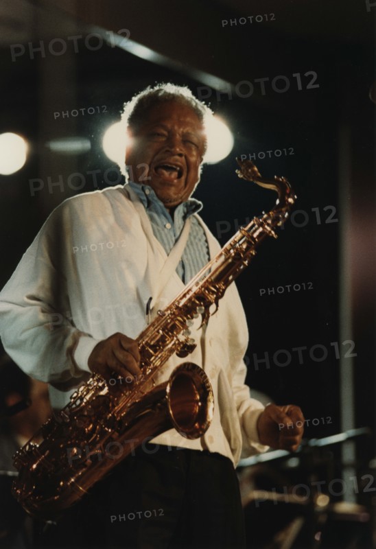 Illinois Jacquet, North Sea Jazz Festival, Netherlands, 1992. Creator: Brian Foskett.