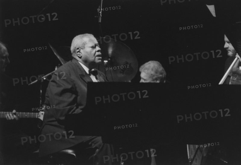 Oscar Peterson, North Sea Jazz Festival, Netherlands, 1995. Creator: Brian Foskett.