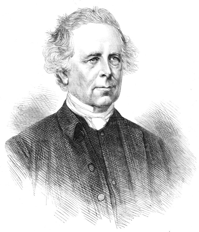 The Right Rev. Joshua Hughes, D.D., Bishop of St. Asaph, 1870. Creator: Unknown.