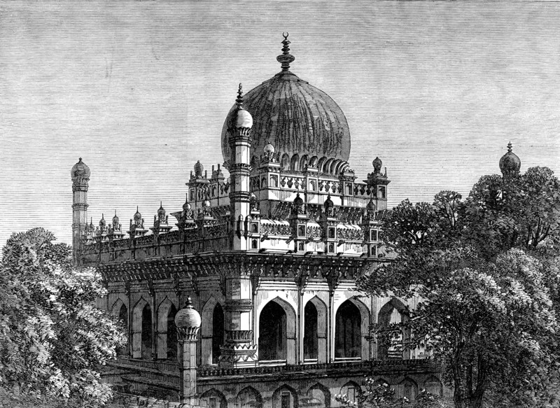 Tomb of King Ibrahim at Beejapoor, India, 1871. Creator: Unknown.