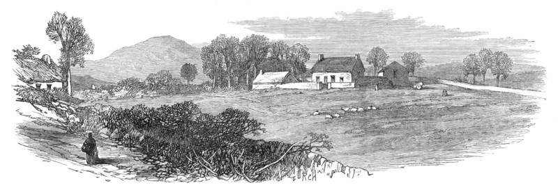 Sketches from Ireland: Reilly's farmhouse at Fartha, 1870. Creator: Unknown.