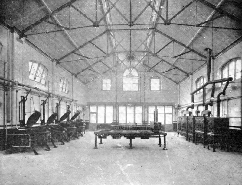 Feeding  the  Invalid, The  Nurse, And  The Doctor:  Kitchen, Royal  Infirmary,  Manchester, 1909. Creator: Unknown.
