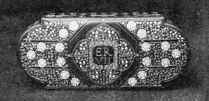 The case of the key presented to the King at the opening of the Victoria and Albert Museum, 1909. Creator: Unknown.