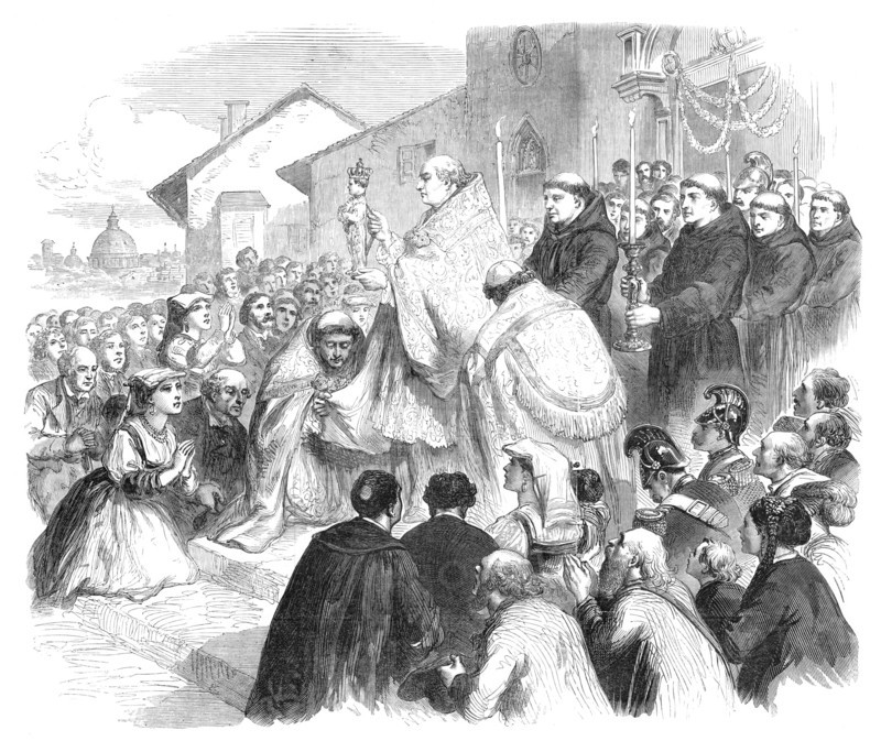 The Bambino of the Ara Coeli, at Rome, 1870. Creator: Unknown.