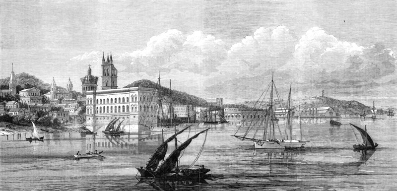 Asuncion, the capital of Paraguay, 1870. Creator: Unknown.