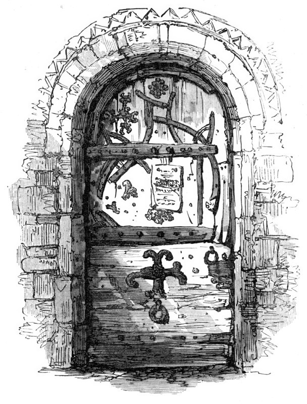 Door, Skipwith Church, 1870. Creator: Unknown.