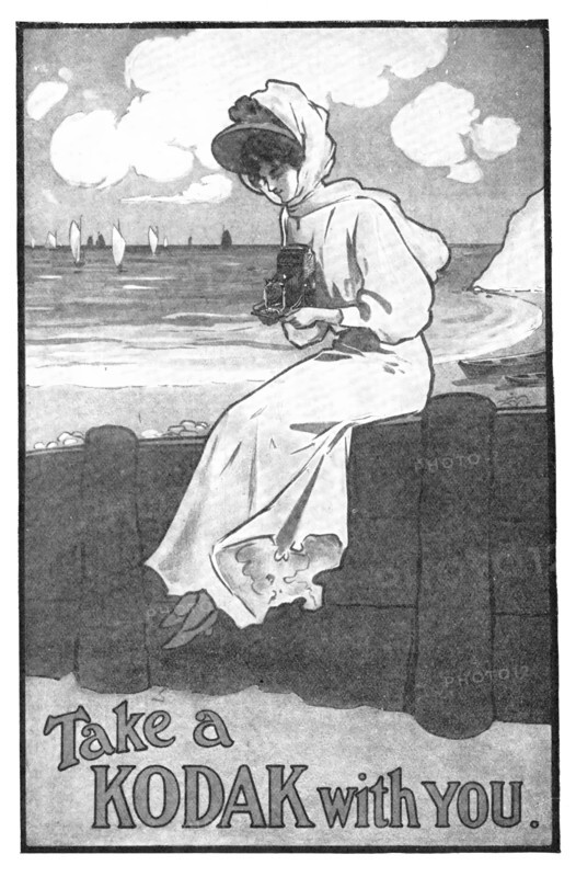 Take a Kodak with you, 1909. Creator: Unknown.
