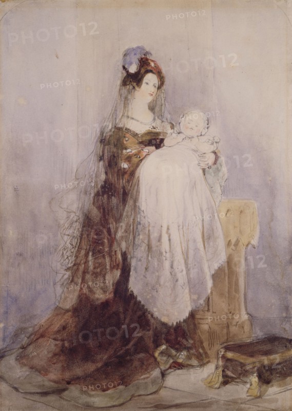 The Christening, 1830-1832. Creator: David Cox the Elder.