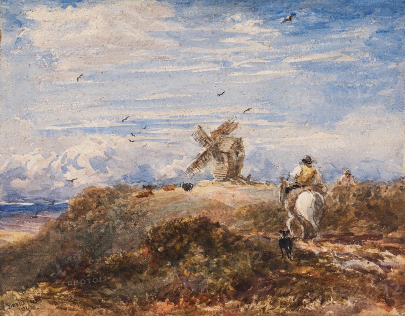 Going to the Mill, 1848. Creator: David Cox the Elder.