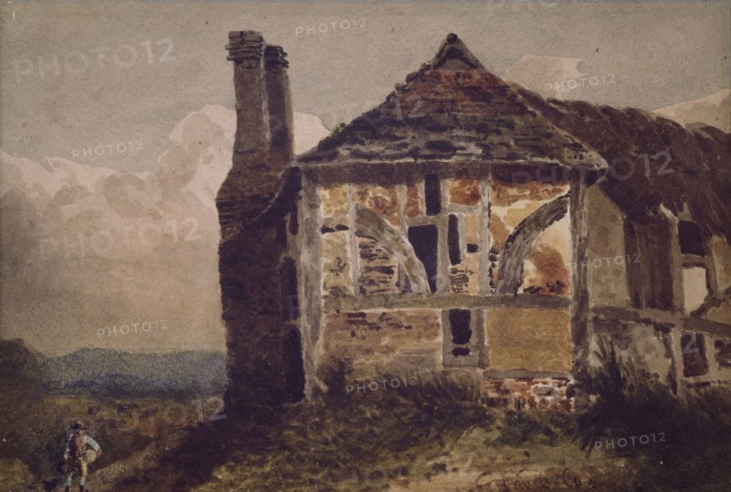 Left at a Girls' School, 1812. Creator: David Cox the Elder.