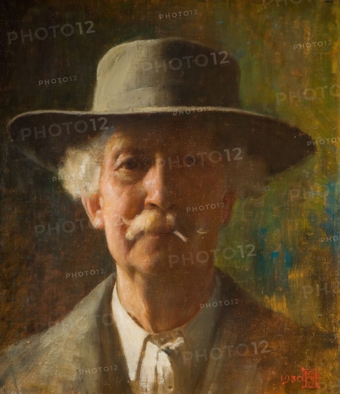 Portrait of the Artist (Self Portrait), 1930. Creator: Edward Samuel Harper.