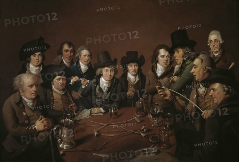 John Freeth and his Circle or Birmingham Men of the Last Century, 1792. Creator: John Eckstein.