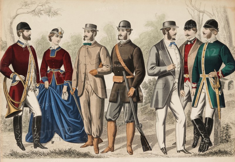 Gazette of Fashion, 1866. Creator: Unknown.