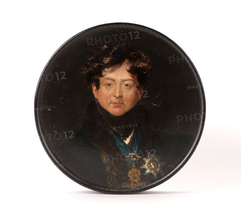 Portrait of King George IV,1822. Creator: Samuel Raven.