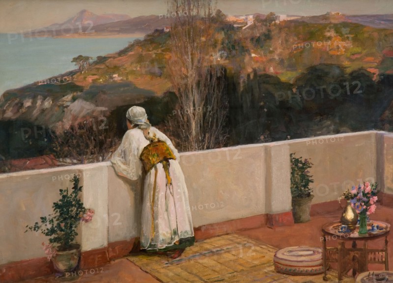 Evening, Tangiers, 1906. Creator: Sir John Lavery.