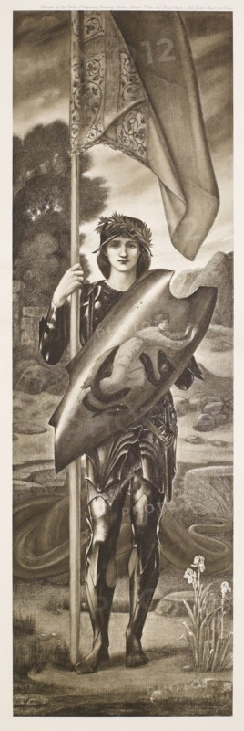 St George, c1860s, (1900). Creator: Unknown.