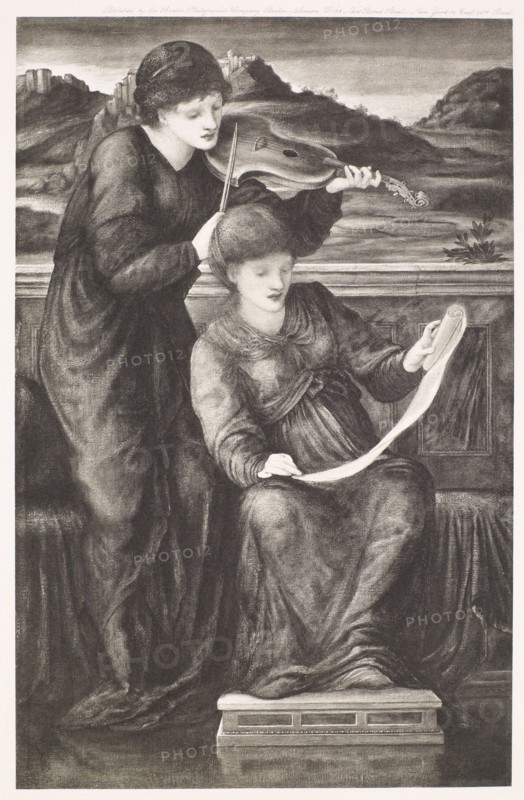 Music, c1870s, (1900). Creator: Unknown.