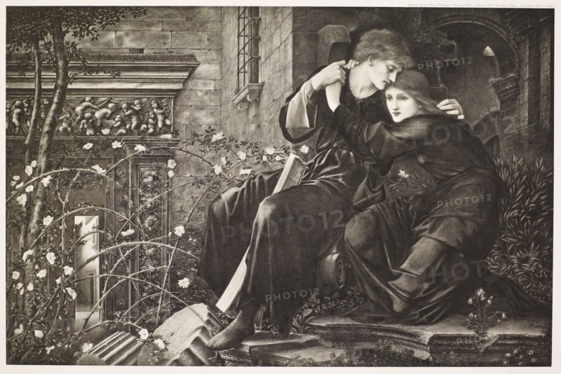 Love among the Ruins, 1898, (1900). Creator: Unknown.
