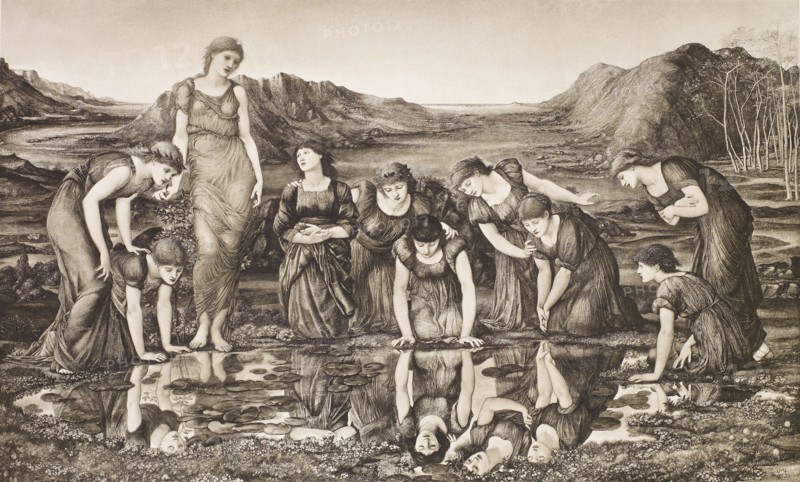 The Mirror of Venus, c1860s, (1900). Creator: Unknown.