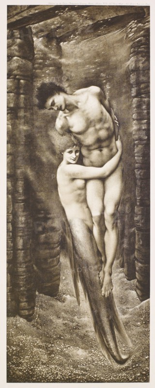 The Depths of the Sea, c1887, (1900). Creator: Unknown.