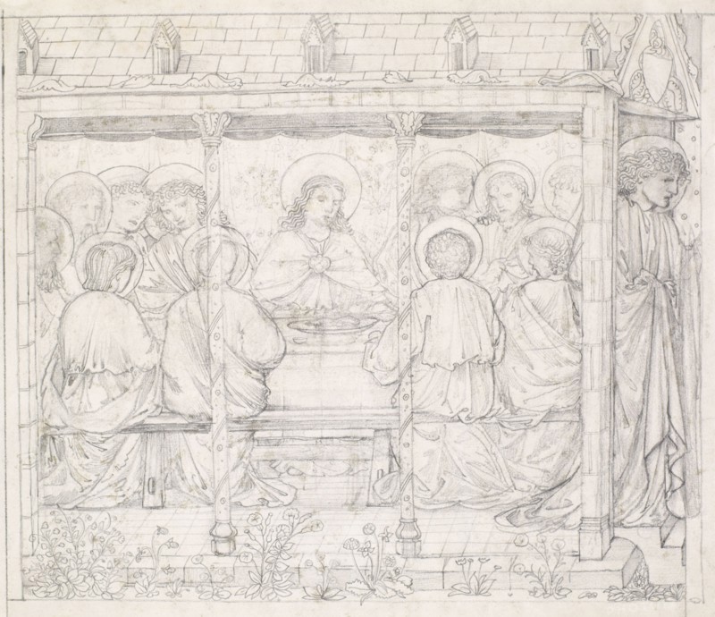 The Last Supper, 1865. Creator: Sir Edward Coley Burne-Jones.