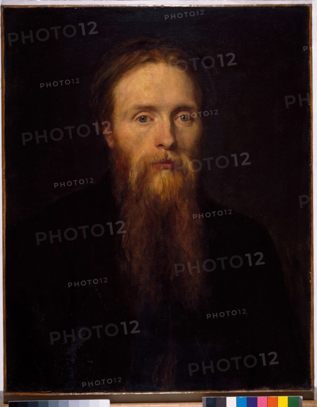 Portrait of Sir Edward Burne-Jones (1833-1898), 1870. Creator: George Frederick Watts.