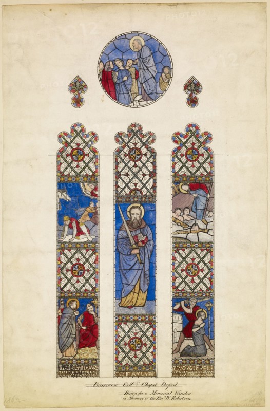 Scenes From the Life of St Paul, 1862. Creator: Philip Webb.