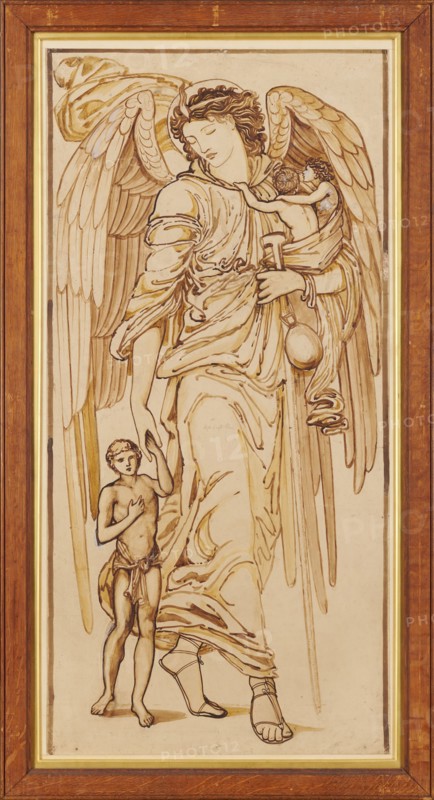 The Angels of the Hierarchy - Angeli, 1873. Creator: Sir Edward Coley Burne-Jones.