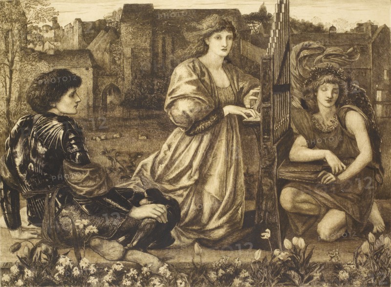 Le Chant d'Amour, 1860s, (1896). Creator: Robert Macbeth Walker.